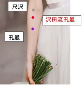 痔の特効穴 沢田流孔最 日々のツボ Lu6 はり灸処まんねん堂